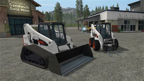 bobcat skid steer tools mod for fs 17|Bobcat T870 Skid Steer .